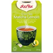 Yogi Tea Green Tea Matcha Lemon Bio Thee (17 zakjes)