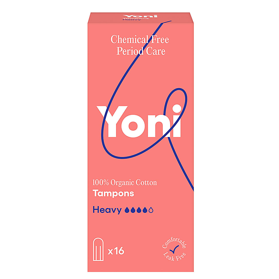Yoni Biologisch Katoenen Tampons Heavy 16 stuks 8717953157744