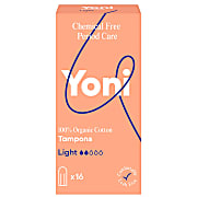 Yoni Biologisch Katoenen Tampons Light (16 stuks)