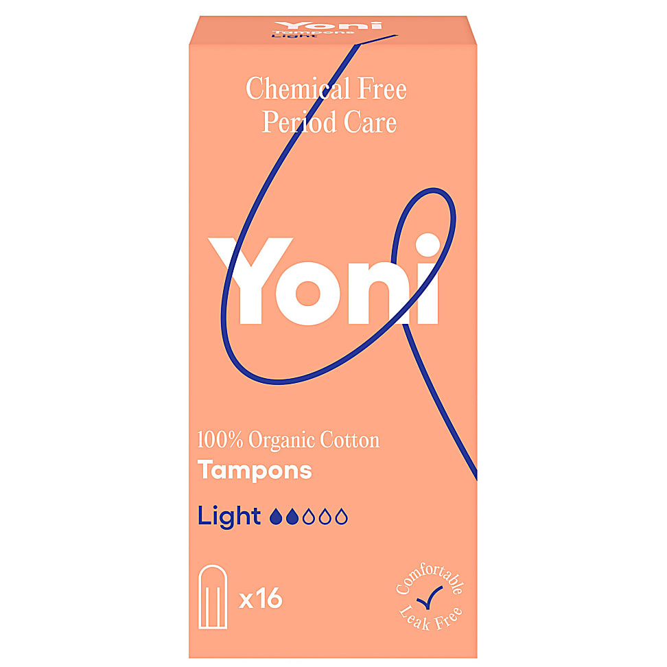 Image of Yoni Biologisch Katoenen Tampons Light 16 stuks