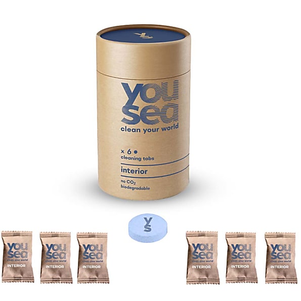 YouSea Eco Schoonmaak Eco-Xtabs Interieur Reiniger 6 tabs