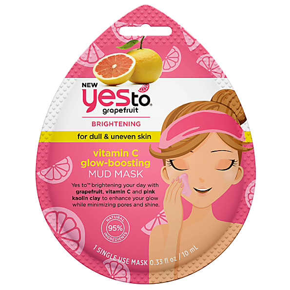 Yes to Grapefruit Vitamin C Glow Boosting Klei Masker voor eenmali... 815921020804
