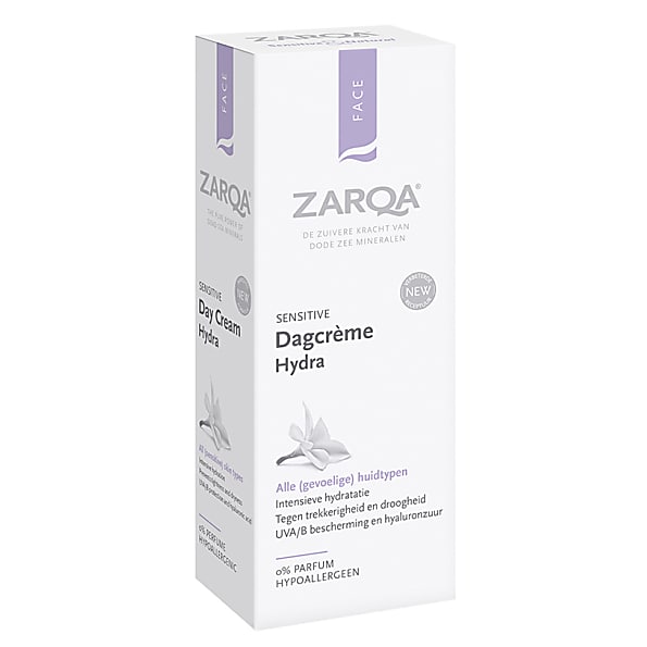 zeewier component Vergelijkbaar Zarqa Dagcrème Hydra 50ml (gevoelige, droge huid)