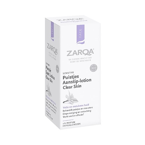 Zarqa Puistjes Aanstiplotion (onzuivere huid) (20 ml)