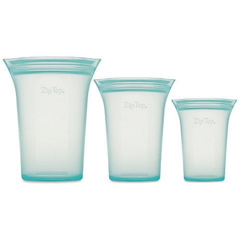 ZipTop Beker set - Teal