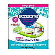 Ecozone Vaatwastabletten Classic (72 stuks)