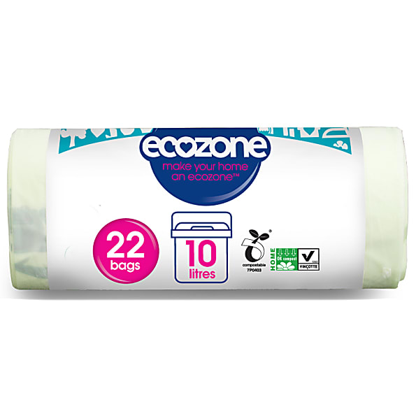 Image of Ecozone Eco Afbreekbare Zakken 10L 22 zakken