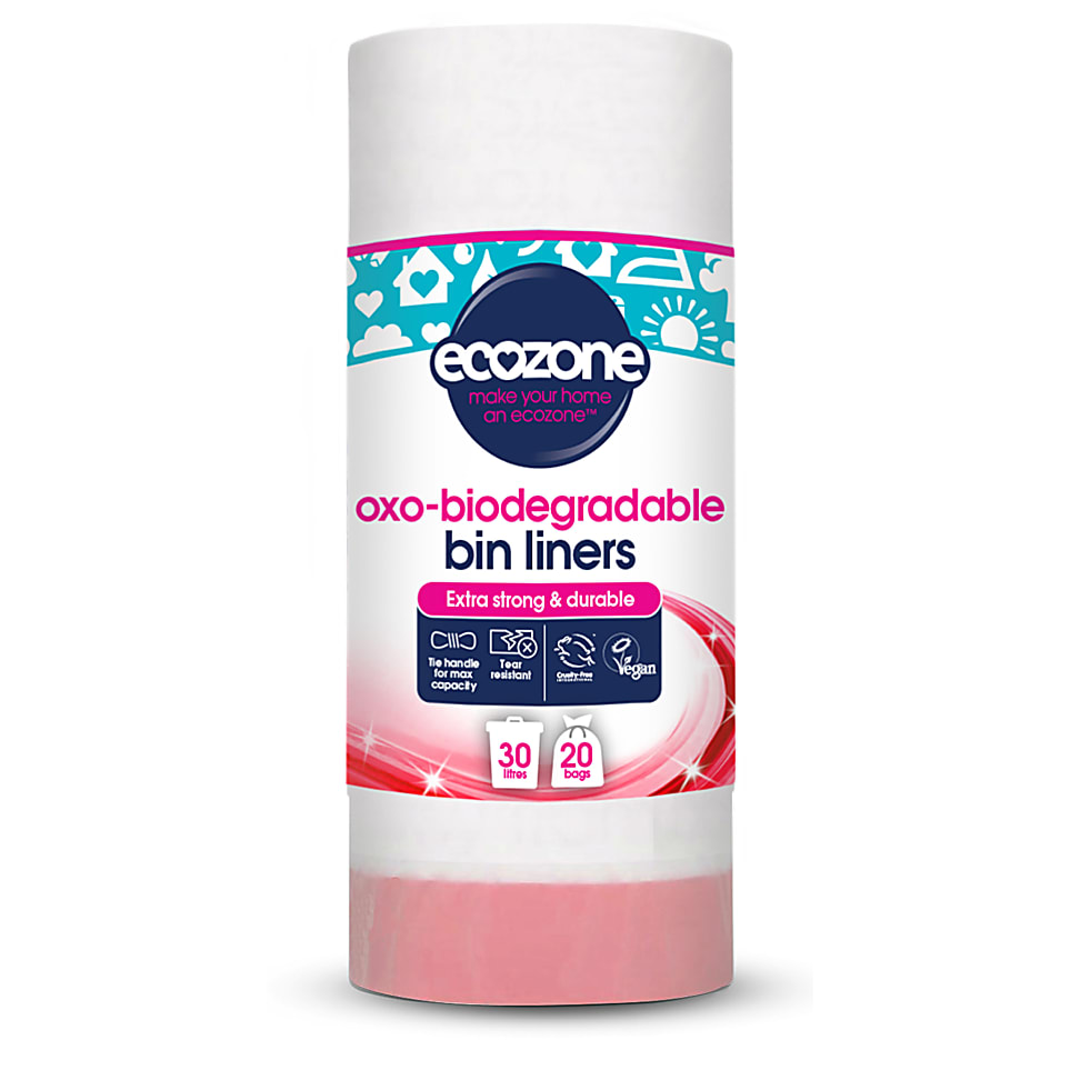 Image of Ecozone Biologisch Afbreekbare Vuilniszakken 30L - 20 stuks