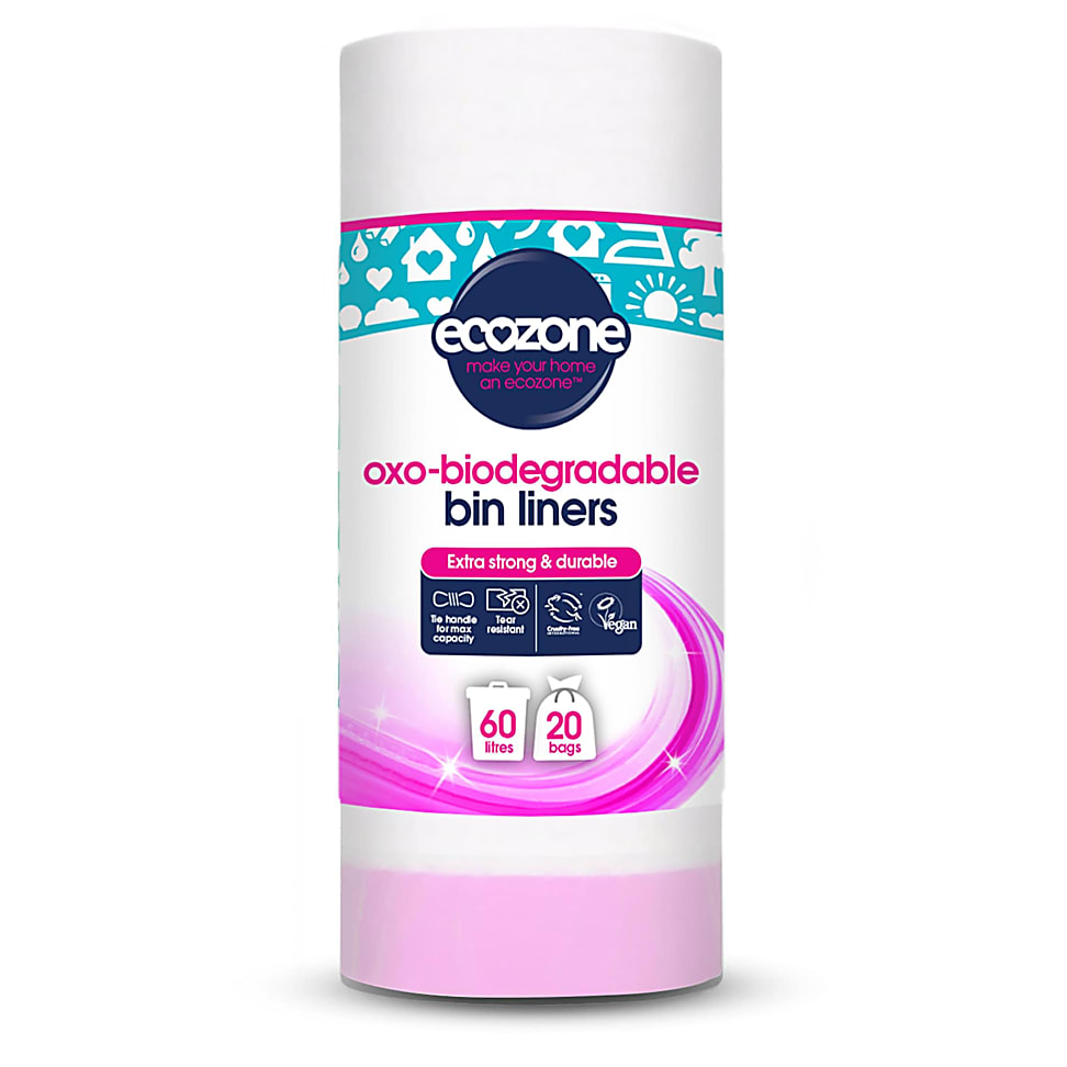 Image of Ecozone Biologisch Afbreekbare Vuilniszakken 60L