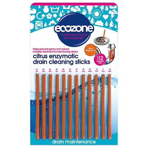 Ecozone Citrus Enzymatic Ontstopper Sticks