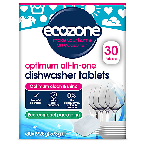 Ecozone Optimum All In One Vaatwastabletten (30Stuks)