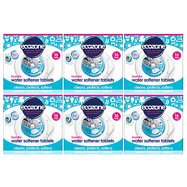 Ecozone Wasmachine Waterontharder Tabletten 6 Packs ecozone kopen in de aanbieding