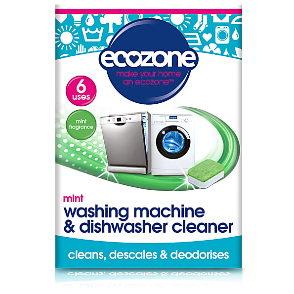 Image of Ecozone Munt Wasmachine- & Vaatwas Machinereiniger 6 tabletten