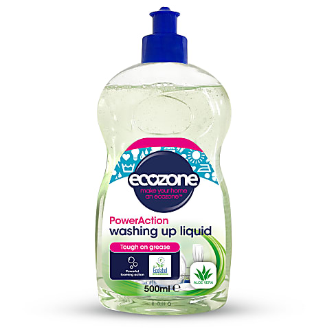 Ecozone PowerAction afwasmiddel 0.5L