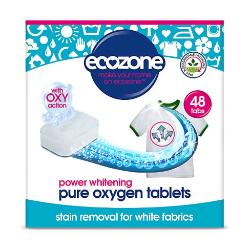 Ecozone Pure Oxygen Whitener Vlekverwijderaar Tabletten Witte Was