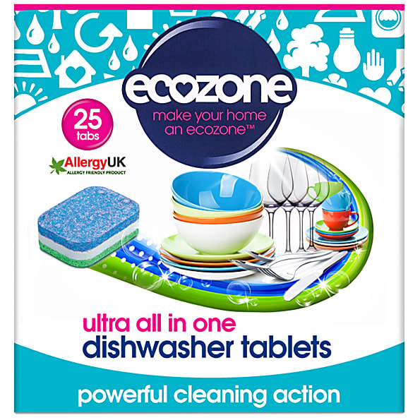 Image of Ecozone Ultra all in one Vaatwastabletten - 25 stuks